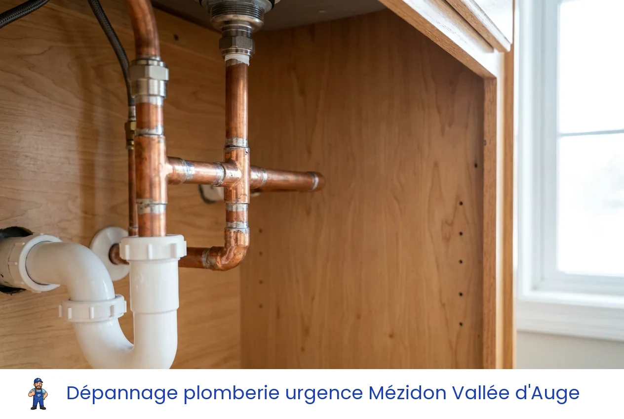 Dépannage plomberie urgence à Mézidon Vallée d'Auge