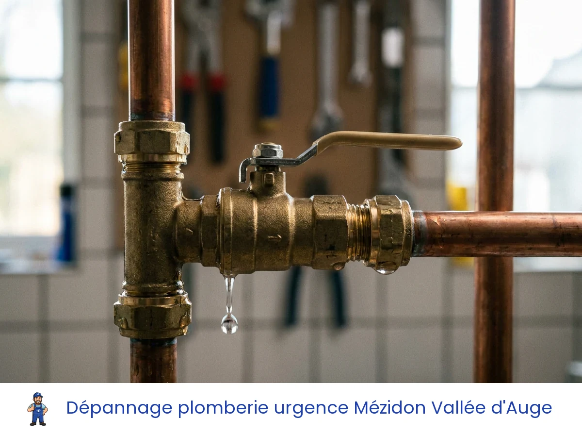 Dépannage plomberie urgence à Mézidon Vallée d'Auge