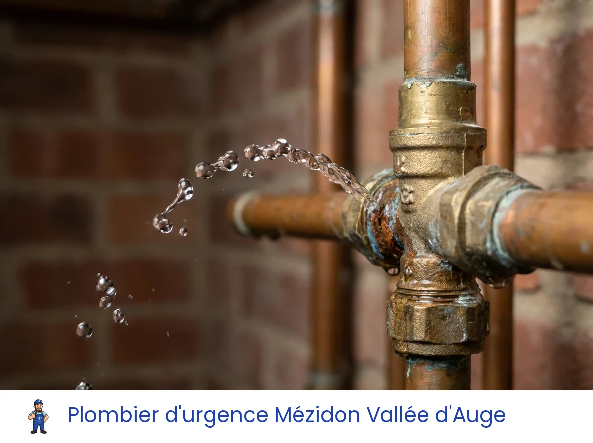 Plombier d'urgence à Mézidon Vallée d'Auge