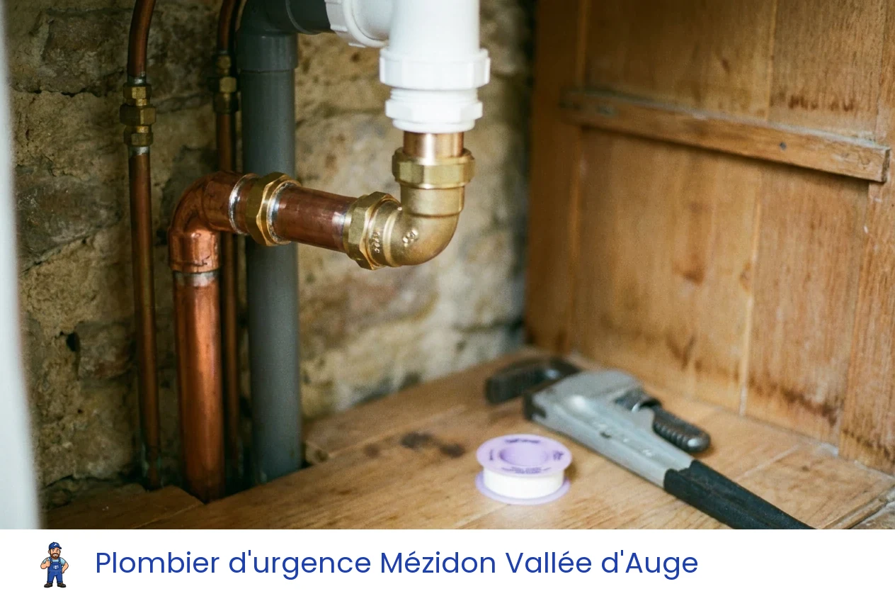Plombier d'urgence à Mézidon Vallée d'Auge