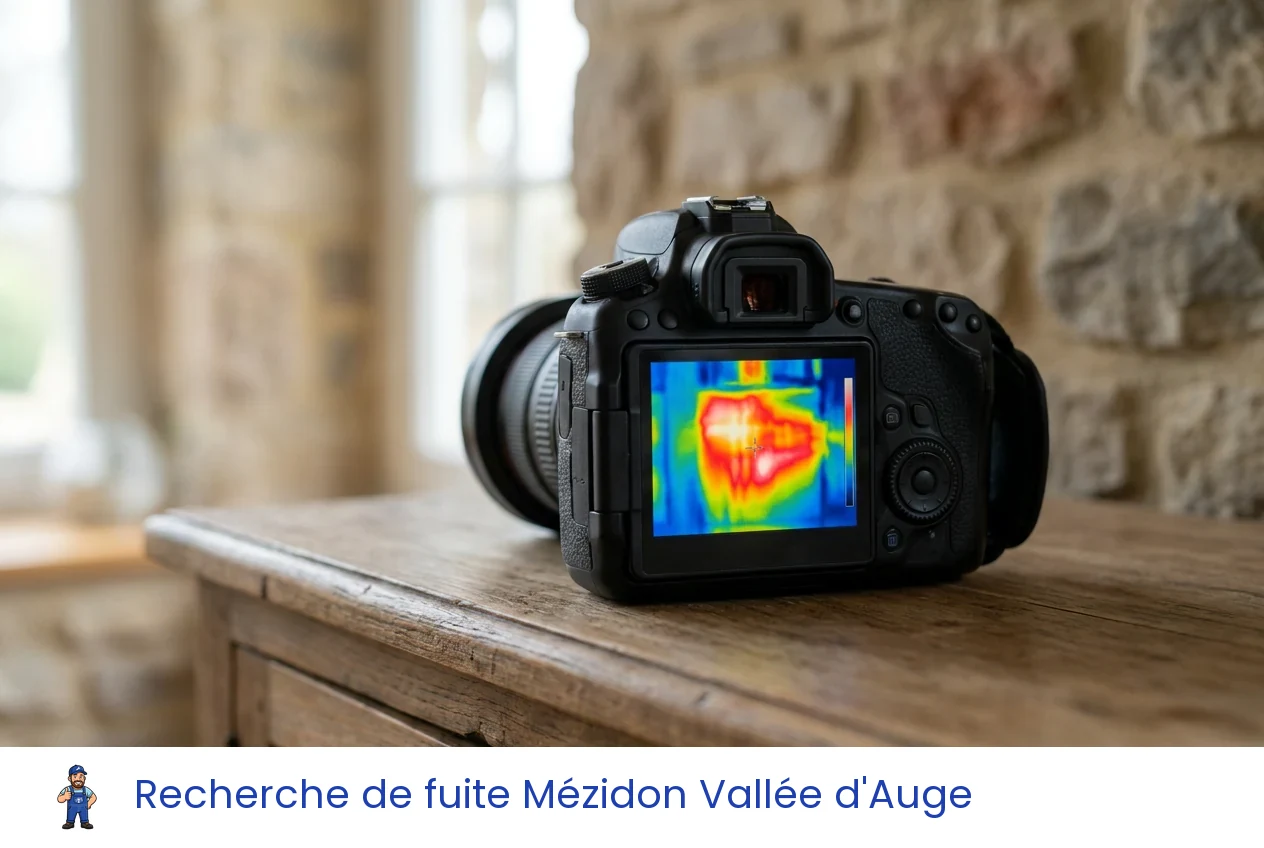 Recherche de fuite à Mézidon Vallée d'Auge