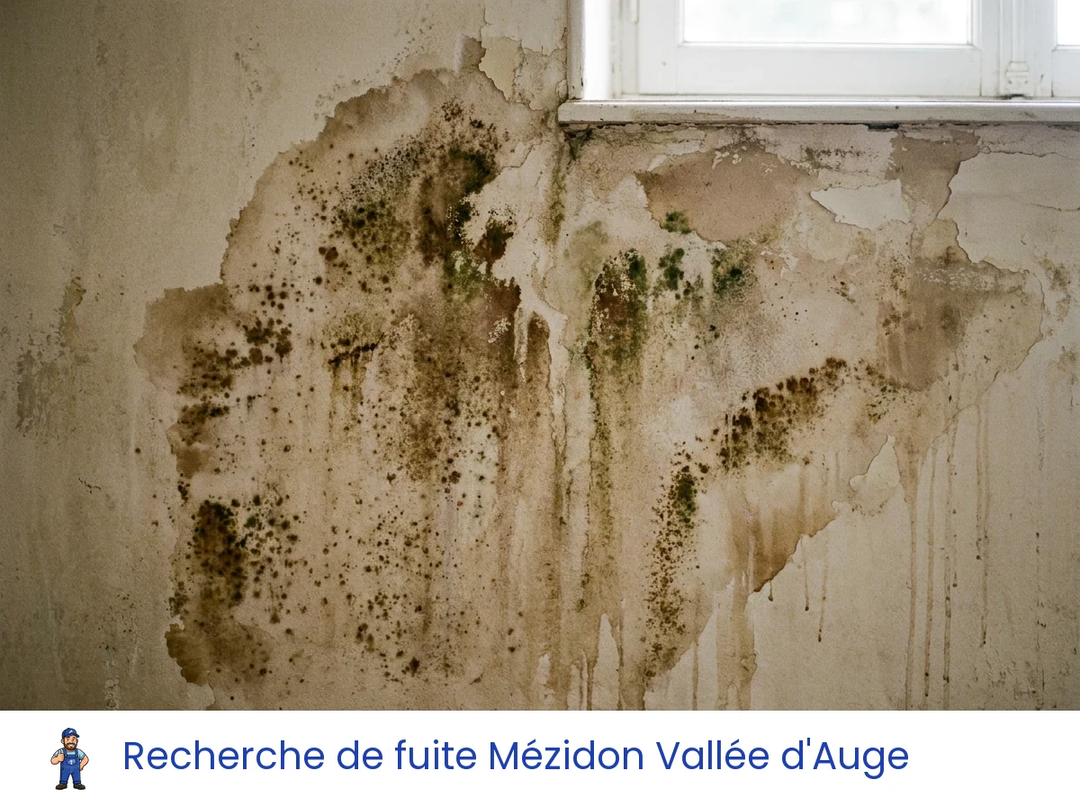 Recherche de fuite à Mézidon Vallée d'Auge