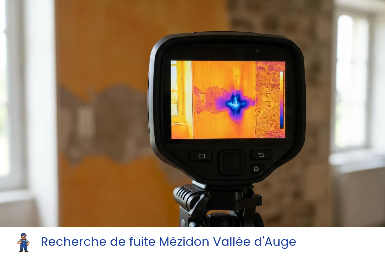 Recherche de fuite à Mézidon Vallée d'Auge