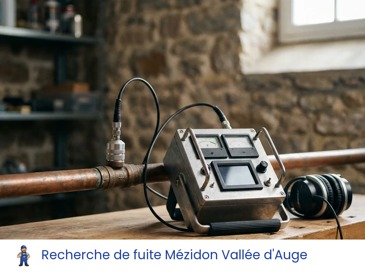 Recherche de fuite à Mézidon Vallée d'Auge