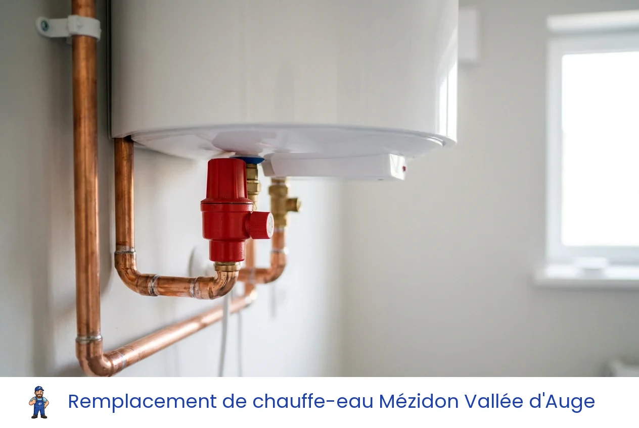 Remplacement de chauffe-eau à Mézidon Vallée d'Auge