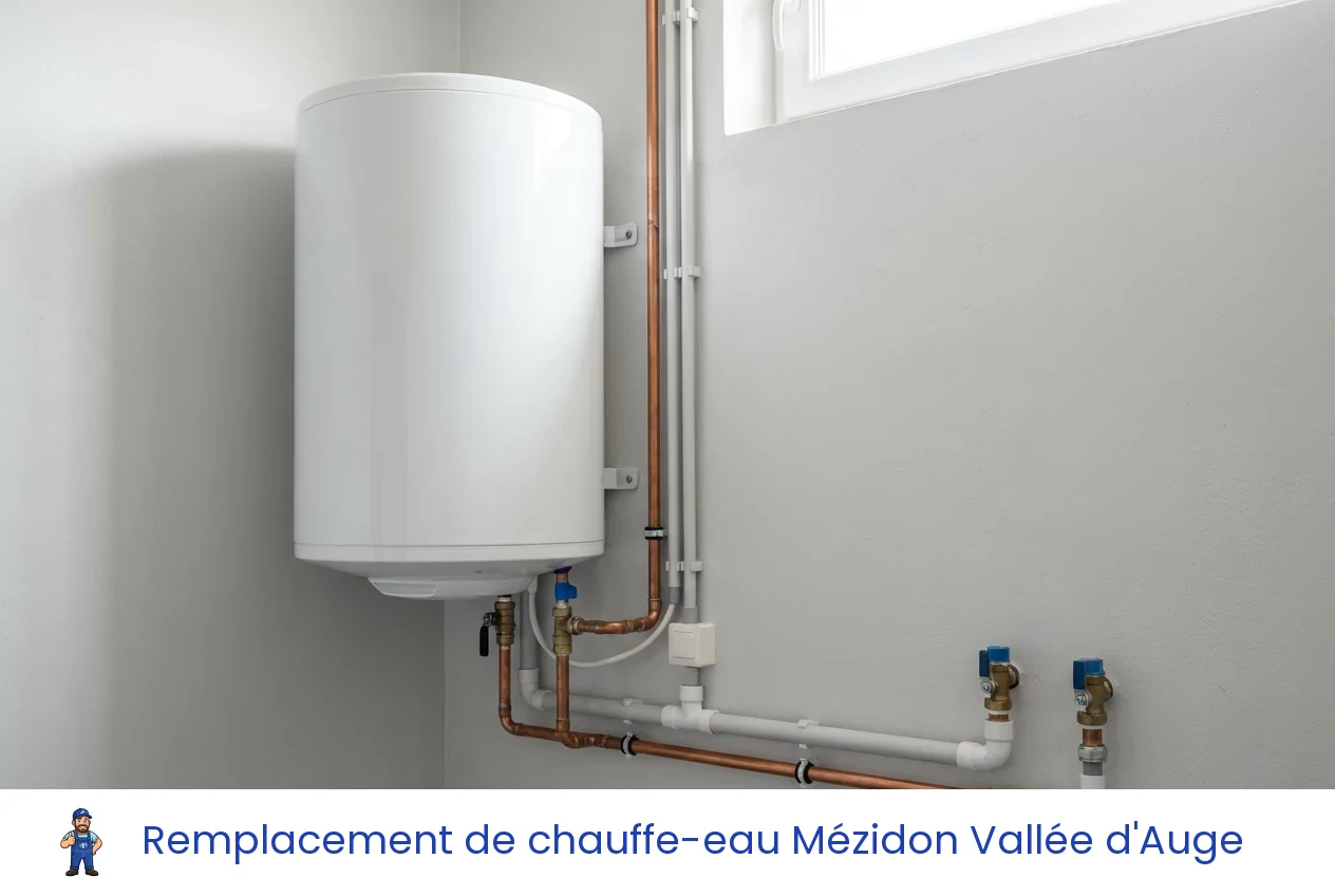Remplacement de chauffe-eau à Mézidon Vallée d'Auge