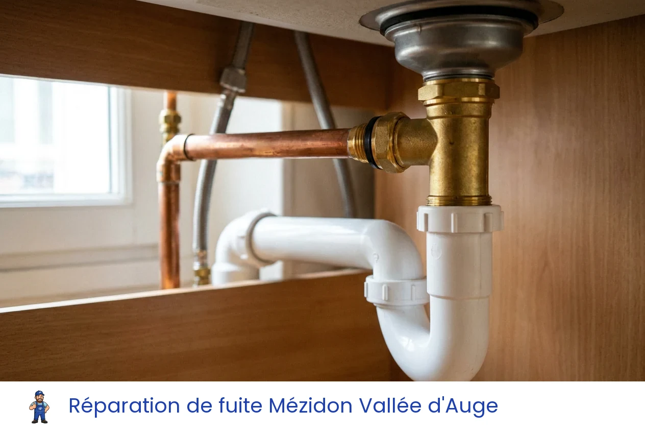 Réparation de fuite à Mézidon Vallée d'Auge