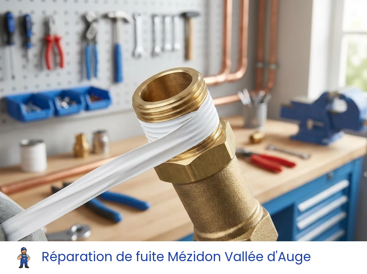 Réparation de fuite à Mézidon Vallée d'Auge