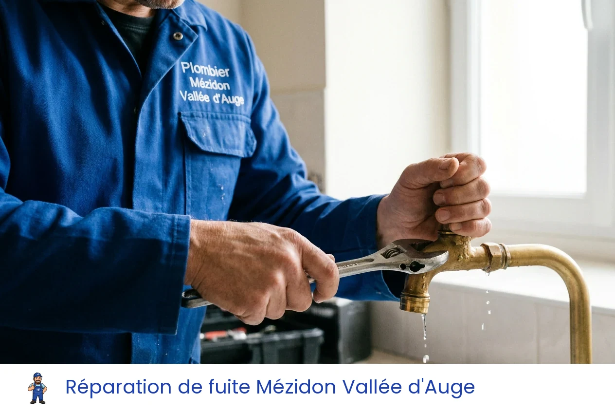 Réparation de fuite à Mézidon Vallée d'Auge